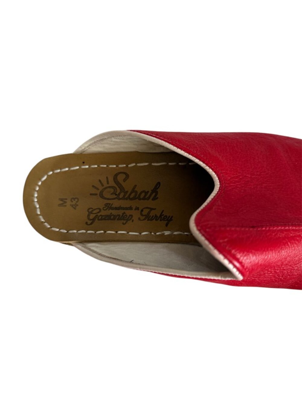 Sabah Felli Red Baba Men's 43 US 10-10.5 - Picture 2 of 3